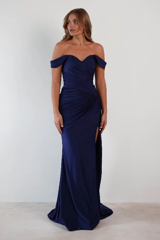 Pepper Bodycon Gown | Navy