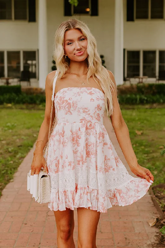 Rose Garden Meetup Mini Dress