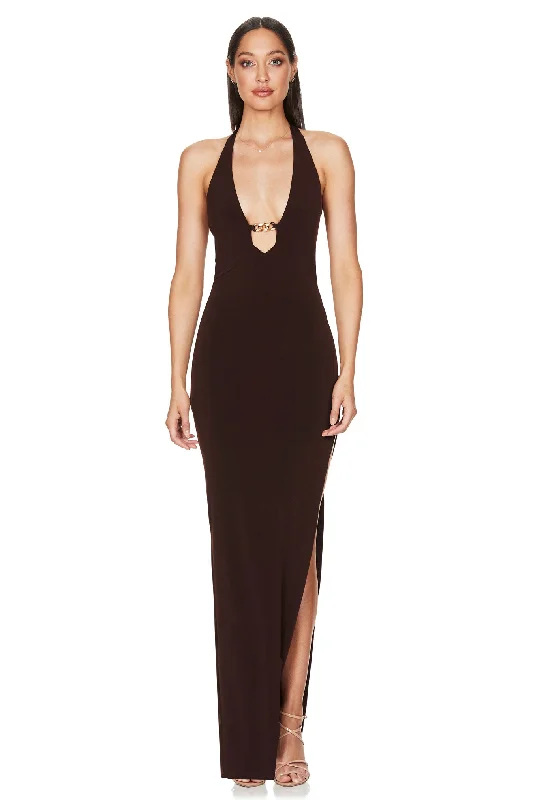 ALYSSA CHAIN MAXI DRESS